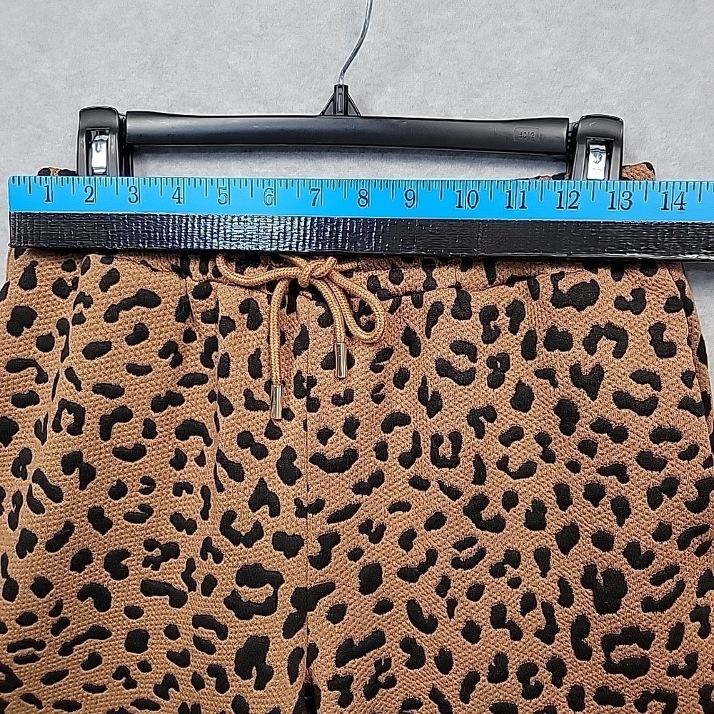 SSYS The Label Parker Set Two-piece Tan Animal Print Women's Small 4-6 Comfort‎ - Picture 12 of 15